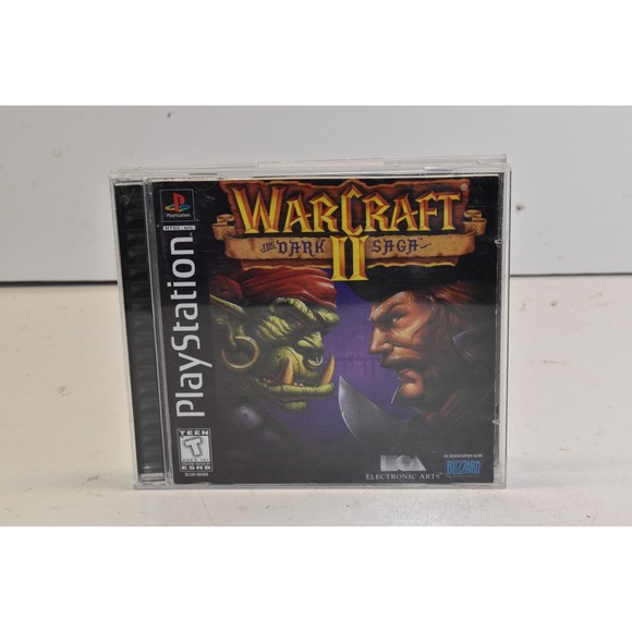 WarCraft II: The Dark Saga (Sony PlayStation 1, 1998) CIB